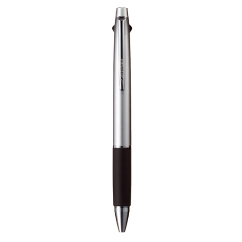 三菱鉛筆　ジェットストリーム　3色ボールペン　SXE3−800−07　0.7mm　シルバー│ボールペン　多色ボールペン