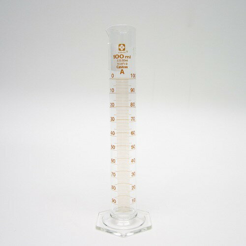 ガラスメスシリンダー 100mL