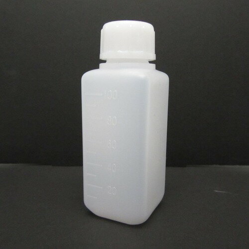 ポリ角細口瓶 100mL ポリ角細口瓶 100mL