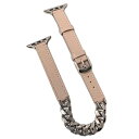 ガーカル(GAACAL) アップルウォッチバンド 38/40/41mm ピンクベージュ