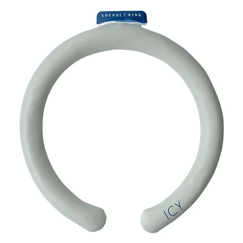 ワイズポート（Y’S　PORT）　アイシーシャーベットリング（ICY　SHERBET　RING）　M　アッシュグレー│リラックス・癒しグッズ　冷却グッズのサムネイル