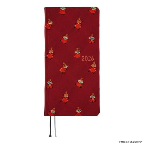 【2026年1月始まり】　ほぼ日　weeks　ムーミン　B6スリム　ウィークリーレフト　リトルミイがいっぱい！　月曜始まりのサムネイル