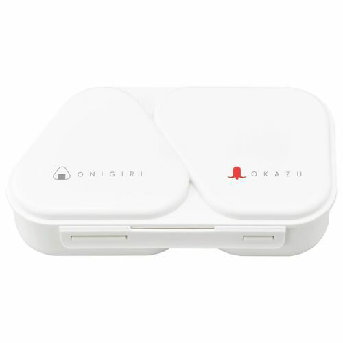 オーエスケー（OSK）　おにぎりランチケース　LS－15　ホワイト│お弁当箱のサムネイル