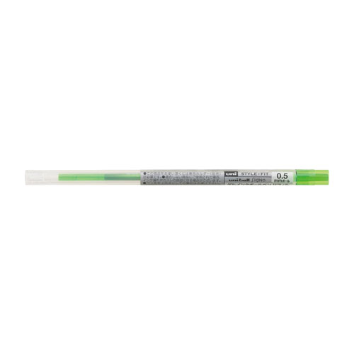 三菱鉛筆　スタイルフィット　ゲルインクボールペン　UMR−109　リフィル　0.5mm　ライムグリーン