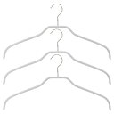 マワハンガー シルエット36 MA0324306 ホワイト 3本入