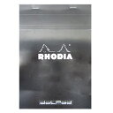 ロディア（RHODIA）　ドットパッド　No.16　ブラック　14.8×21cm　cf16559│ノート・メモ　レポート用紙