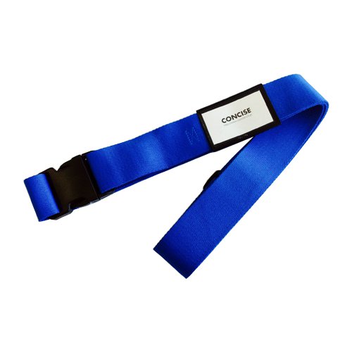 コンサイス　タイトフィットスーツケースベルト50　ブルー