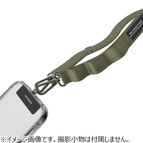 マグイージー（MagEasy）　Strap＋StrapCard　20mm　アーミーグリーン