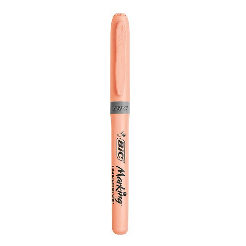 BIC　マーキングハイライター　BRIGBKPSTORG　パステルオレンジ