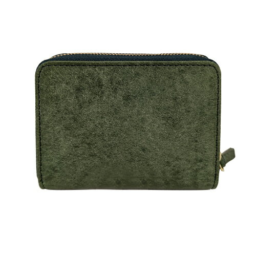 アウ（A＿W）　ラウンドファスナー財布　AP−011　グリーン