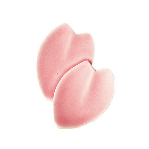 藍花　さくら　ふわり　箸置　11149　紅