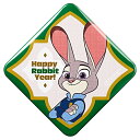 DISNEYラビット企画　缶バッジ　ジュディ│キャラクターグッズ・地球儀・雑貨　キャラクターグッズ・イベントグッズ