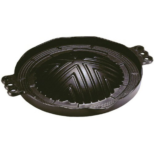 イシガキ産業　鉄鋳物ジンギスカン鍋　29cm│フライパン・中華鍋　たこ焼き器・鉄板焼き