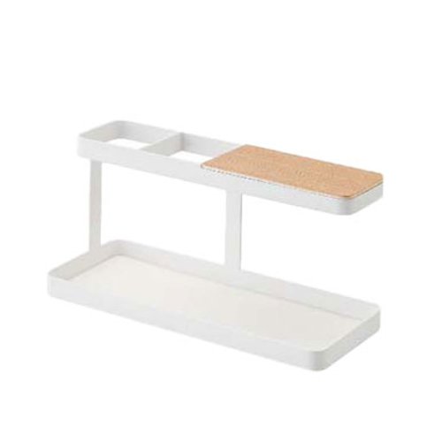 山崎実業　デスクバー　タワー　ホワイト　02299