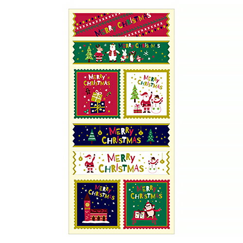 【クリスマス】　ゼットアンドケイ（Z＆K）　ギフトシール　メリークリスマス