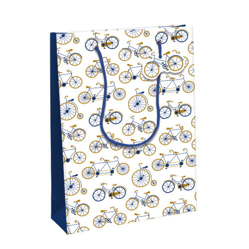 クレールフォンテーヌ（Clairefontaine）　ペーパーバッグ　M　cf32436−2　バイク