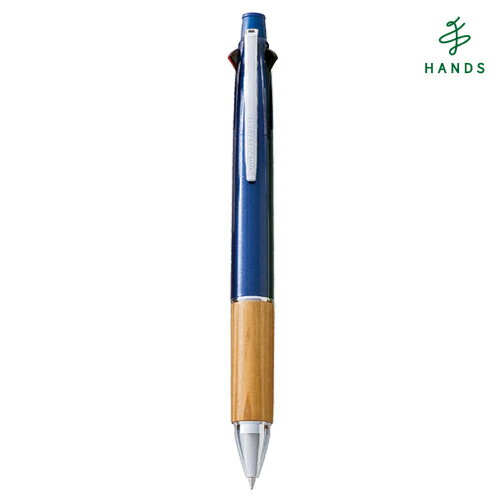 三菱鉛筆×ハンズ　グリーンブランチプロジェクト　ジェットストリーム4＆1　0.5mm　ネイビー│ボールペン　多機能ペン