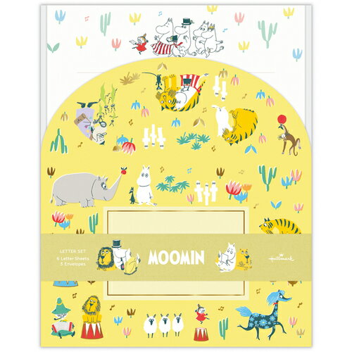 ホールマーク（Hallmark）　レターセット　ムーミン　843397　AD　イエロー