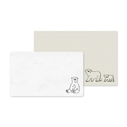 リュリュ アニマルパレード ミニカードセット NMCS101 シロクマ