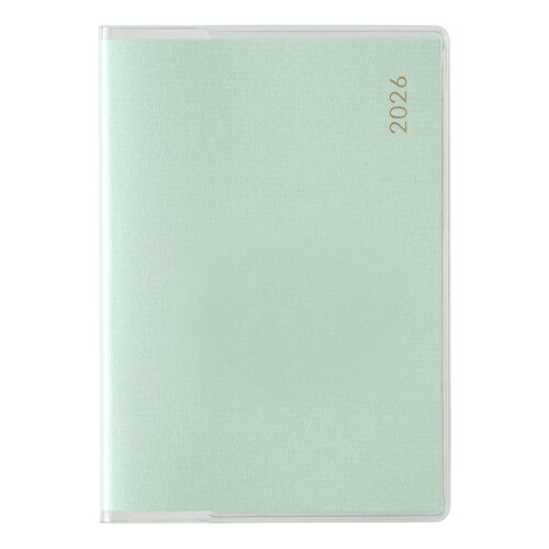 【2025年11月始まり】　ペイジェム（PAGEM　by　NOLTY）　ペイジェムマンスリー　Petit　マンスリーブロック　2182　ミントグリーン　日曜始まり