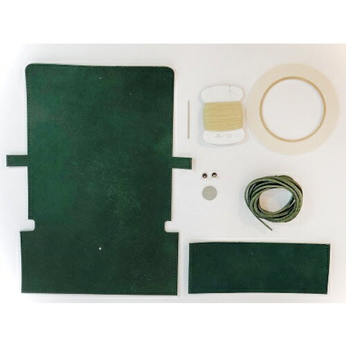レザークラフトキット　ミニショルダー　緑