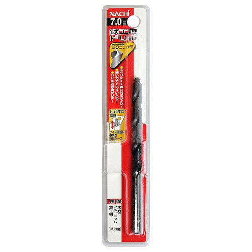 Rakuten - ナチ（NACHI）　鉄工用ドリル　7.0mm　1本入