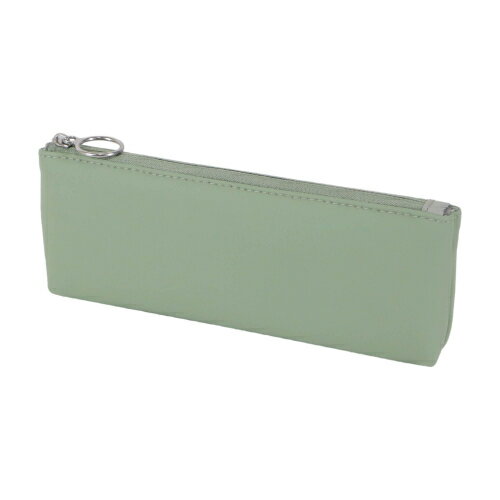 クツワ シリコンスキンペンケース AK070GR セージグリーン