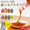 ギフト プチギフト 選べる オーストラリア産 はちみつ 120g×2個 ギフトセット はちみつ 非加熱 生はちみつ ギフト プレゼント 送料無料 手土産 お祝い...