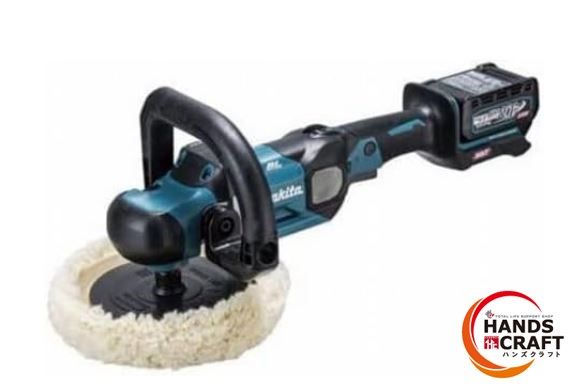 ☆【未使用】マキタ makita 180mm充電式ポリッシャー PV001GRD 40Vmax 40V2.5Ah×1 充電器付 保管品(外箱ダメージ有)【新古品】【中古】