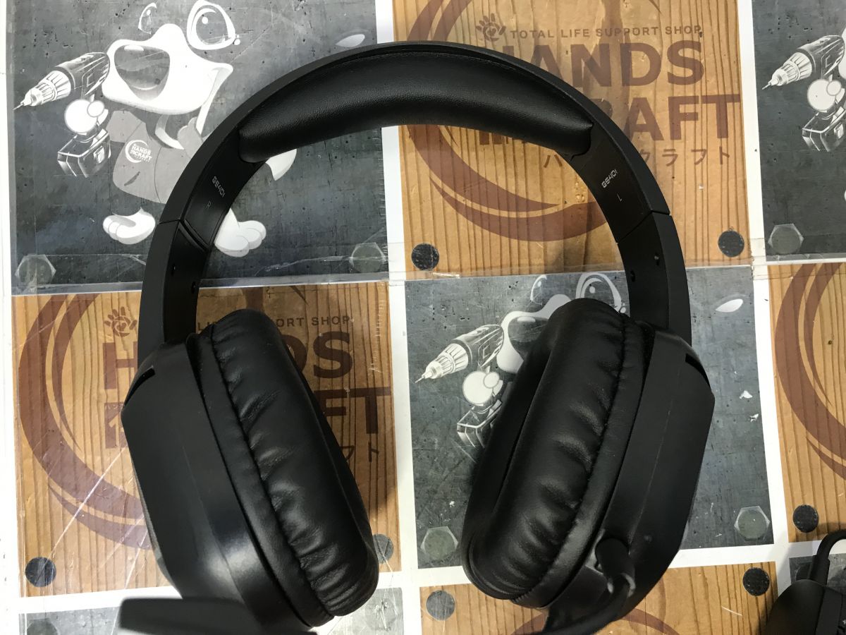 ◆【中古】SOMIC ヘッドフォン ゲーミングヘッドホン オーバーイヤーヘッドホン 有線マイク付き 3.5mm端子 STINCO