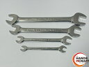 ◆【中古品】Snap-on スナップオン VOM07B~VOM1417 VOMシリーズ オープンエンドレンチ 4本セット