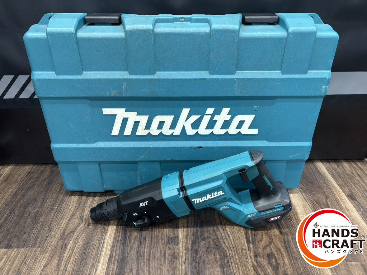 ♭【中古品】マキタ　HR007GZK　40Vmax充電式ハンマドリル　ハンドル付き　本体　ケース【熊本けやき通り店】