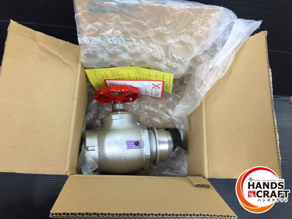 ▼【開封未使用品】立売堀製作所　V765　差込式消火栓弁【中古】
