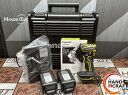 〇【未使用】パナソニック Panasonic EZ1PD1J18D-Y 充電インパクトドライバー バッテリ×2・充電器付き【ハンズクラフト佐賀】【中古】