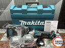 〇【未使用】マキタ Makita GA404DRGXN 充電式ディスクグラインダ バッテリ×2・充電器付き【ハンズクラフト佐賀】【中古】