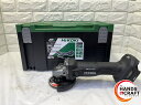 ▽【中古】ハイコーキ G3610DC 100mmコードレスディスクグラインダ 36V 付属品、ケース付