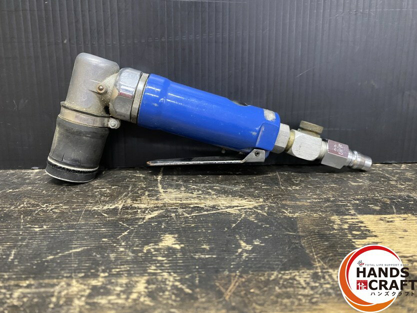 ●【中古品】埼玉精機 U-51 ミニダブルアクションサンダー パット径:30mm 8,500r.p.m. ※ゴム部分の一部..