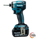 ★【新古品】マキタ makita 充電式インパクトドライバ TD173DRGX ブルー 18V6.0Ahバッテリ×2 充電器 ケース付 純正品【新古品】【中古】