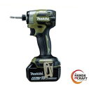 ★【新古品】マキタ makita 充電式インパクトドライバ TD173DRGXO オリーブ 18V6.0Ahバッテリ×2 充電器 ケース付 純正品【新古品】【中古】