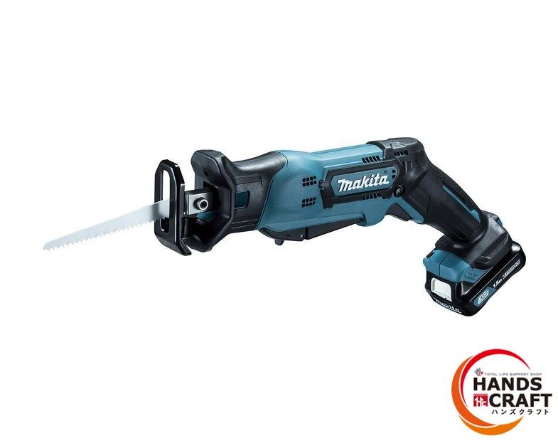 ★【未使用】makita 10.8V 充電式 レシプロソー JR104DSH 1.5Ahバッテリ1個 充電器 ケース付 純正品 マキタ【新古品】【中古】