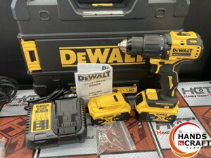 ■【中古】DEWALT デウォルト 18V XR Li-Ion ブラシレス・振動ドリルドライバー DCD709P2 美品!! 【ハンズクラフト宮崎新名爪店】