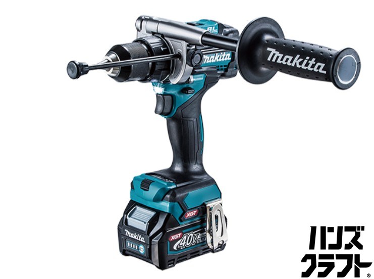 ★【未使用】マキタ makita　40V 充電式震動ドライバドリル　HP001GRDX　40V2.5Ah×2 充電器付き　保管品【新古品】【中古】