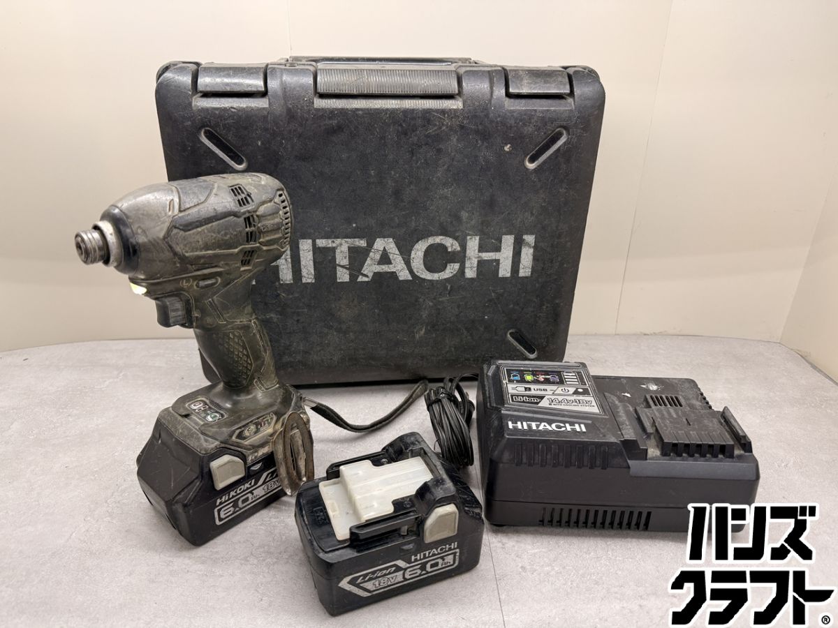 楽天市場】日立 18v インパクトドライバー wh18ddlの通販