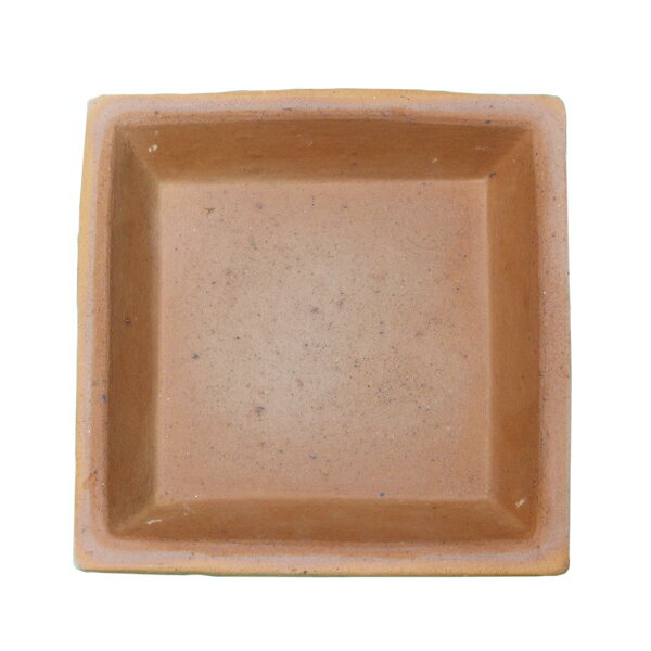 植木鉢 テラコッタ鉢 素焼き鉢用 受皿 角型 約21cm （7046715） 送料別 通常配送