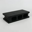 スチロールブロック / 発泡スチロール ブロック ブラック サイズ：390×190×100mm  118877 送料別 通常配送(160k12) / レンガ レンガブロック