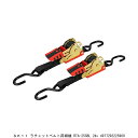 SK11 ラチェットベルト荷締機 RTA-25SBL 2本 (8241368) 送料区分A 代引不可 返品不可