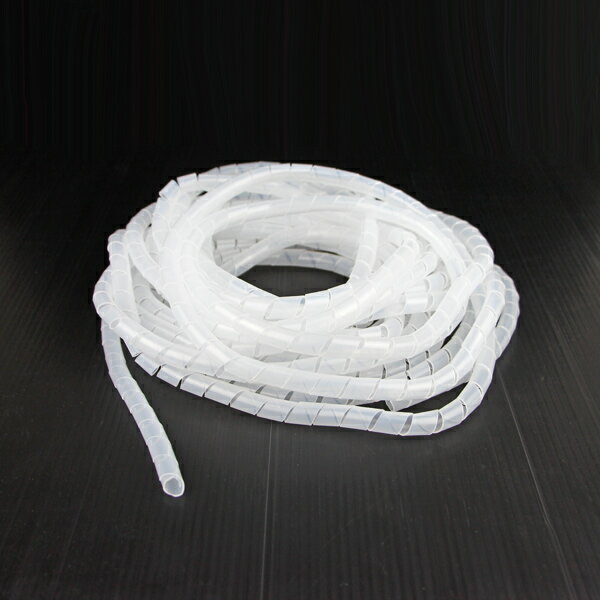 乐天商城 - スパイラルチューブ SB-12-T 透明 内径：10mm 長さ：10m （3739422）送料別 通常配送