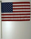 国旗 アメリカ 棒付き小サイズ 旗:30cm×45cm 棒の長さ:60cm (6662242)送料別 通常配送