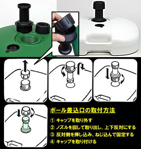 パラソルスタンド ブルー BL 19L パラソルベース (2912813)送料別 通常配送【122k3】通販格安セール情報 楽天 通販