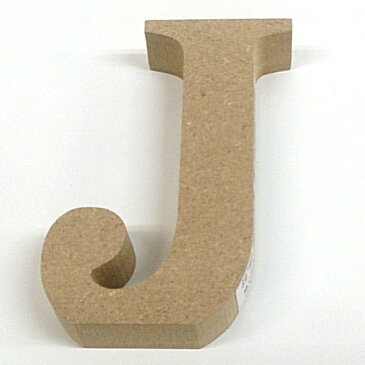 MDF 切り文字 英字 アルファベット J EE1-5059 (8195897)送料別 通常配送